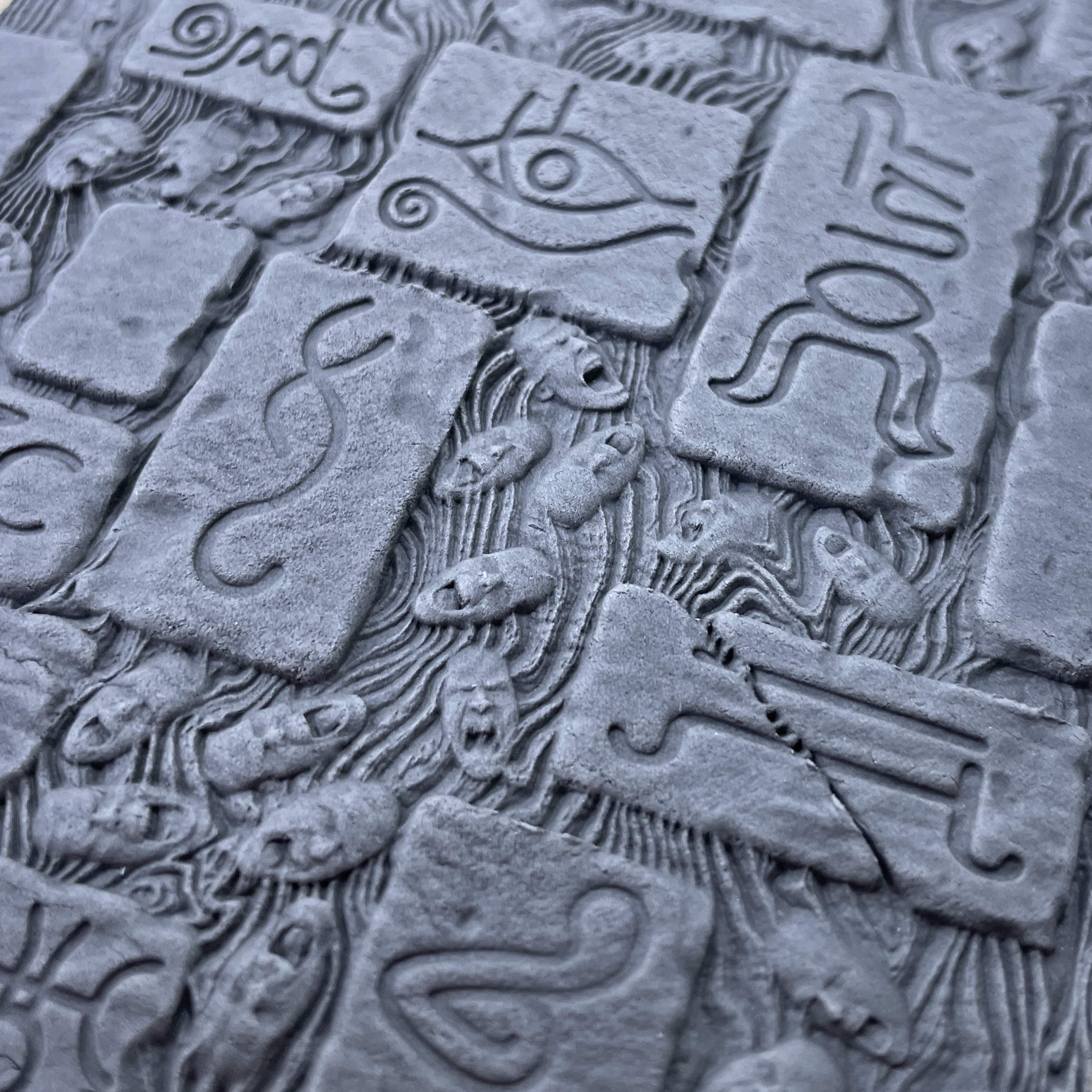 Print N' Roll: Warp God's: Realm of Madness (Texture Roller and Terrain Set)